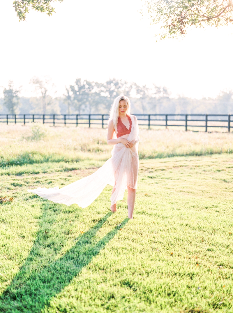 Outdoor Sunrise Boudoir, Fine Art Boudoir, Classy Boudoir, Fine Art Film Photographer Callie Manion | www.calliemanionphotography.com