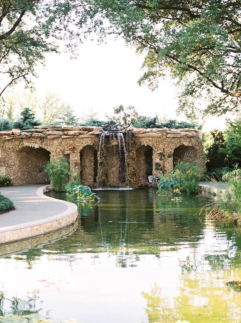Dallas Film Wedding Photographer, Dallas Arboretum Summer Wedding, Tropical Garden Wedding, Callie Manion Photography