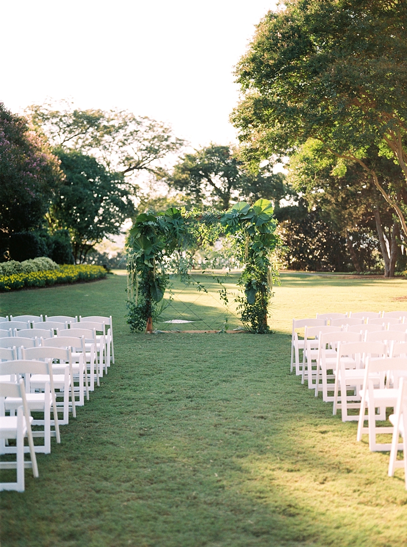 Dallas Film Wedding Photographer, Dallas Arboretum Summer Wedding, Tropical Garden Wedding, Callie Manion Photography