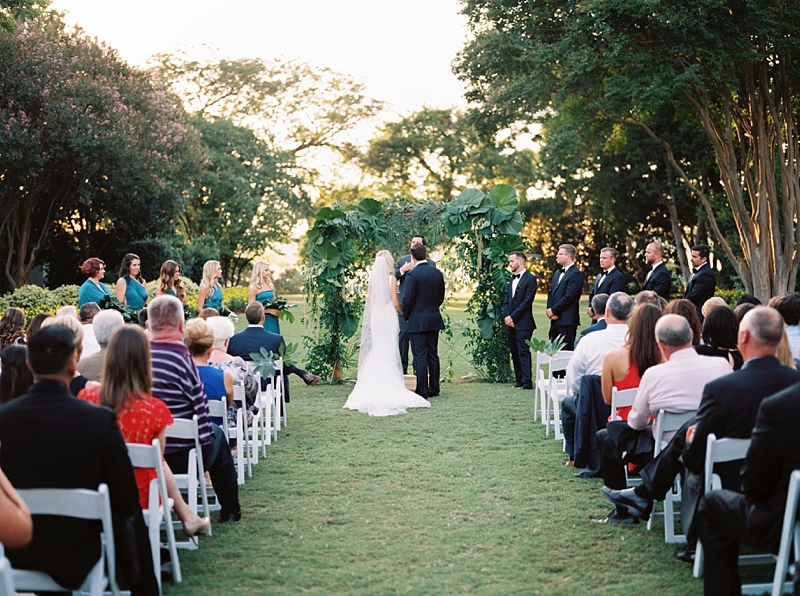 Dallas Film Wedding Photographer, Dallas Arboretum Summer Wedding, Tropical Garden Wedding, Callie Manion Photography