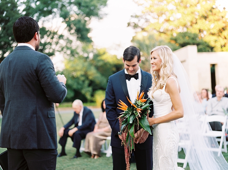 Dallas Film Wedding Photographer, Dallas Arboretum Summer Wedding, Tropical Garden Wedding, Callie Manion Photography