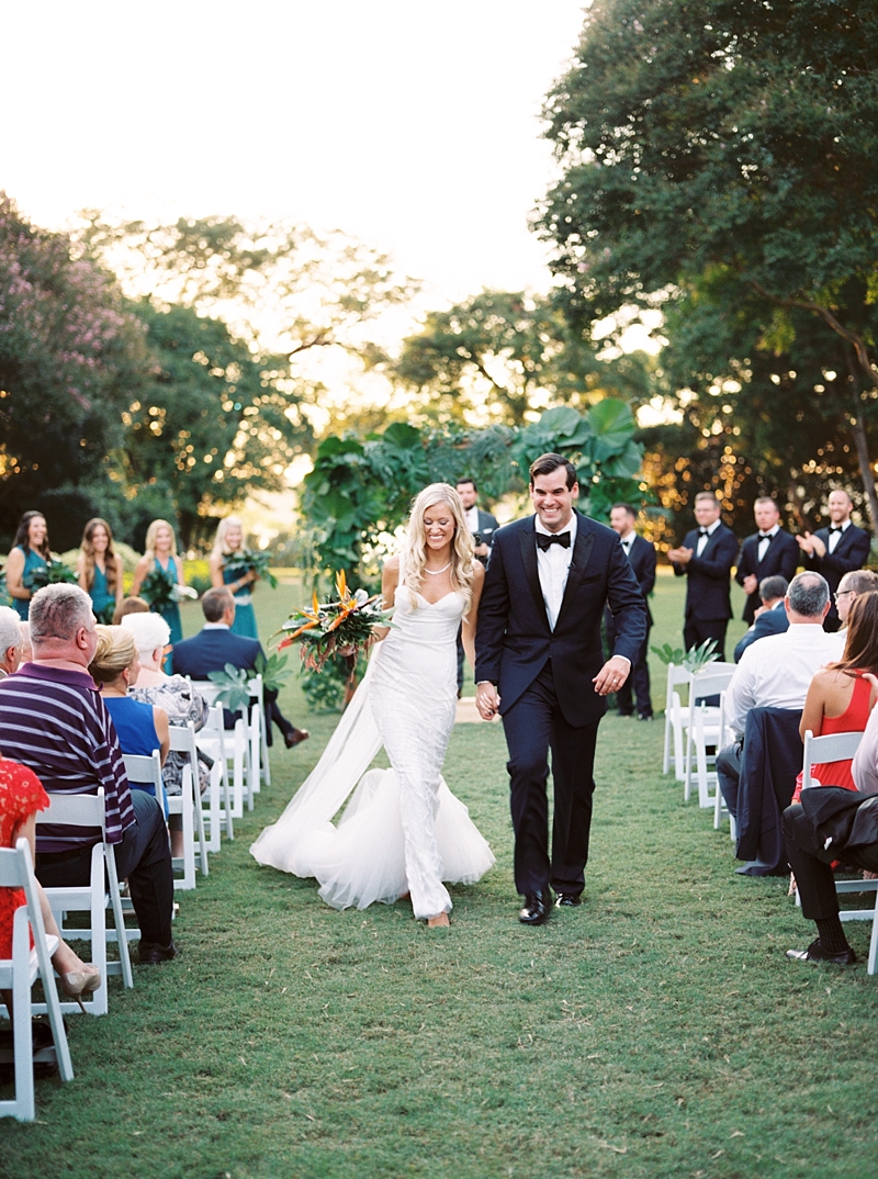 Dallas Film Wedding Photographer, Dallas Arboretum Summer Wedding, Tropical Garden Wedding, Callie Manion Photography