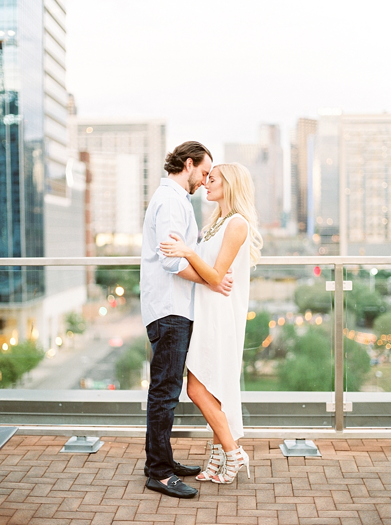 Downtown Dallas Engagement Session, City Engagement Session, Callie Manion Photography, Film Wedding Photographer, www.calliemanionphotography.com