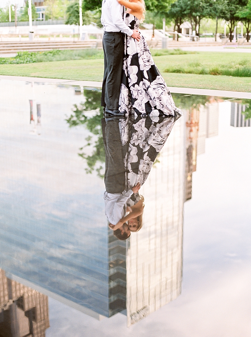 Downtown Dallas Engagement Session, City Engagement Session, Callie Manion Photography, Film Wedding Photographer, www.calliemanionphotography.com