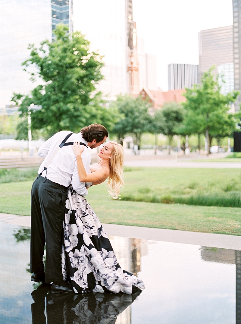 Downtown Dallas Engagement Session, City Engagement Session, Callie Manion Photography, Film Wedding Photographer, www.calliemanionphotography.com