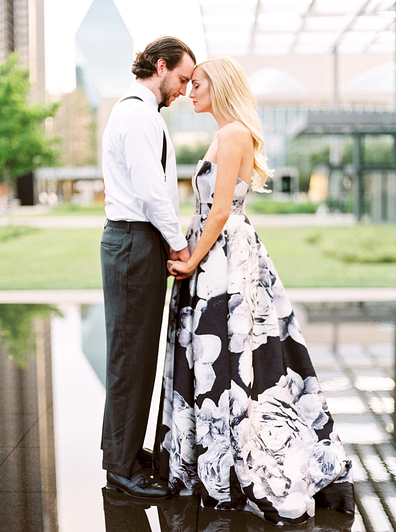 Downtown Dallas Engagement Session, City Engagement Session, Callie Manion Photography, Film Wedding Photographer, www.calliemanionphotography.com