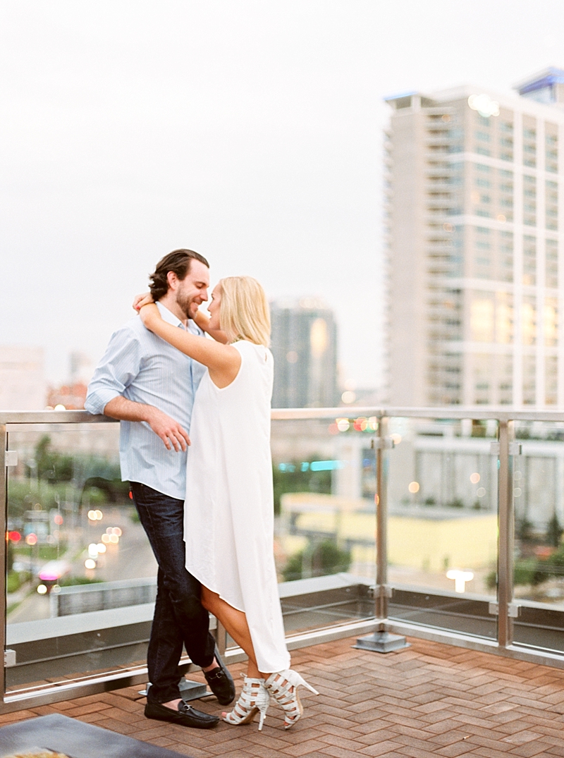 Downtown Dallas Engagement Session, City Engagement Session, Callie Manion Photography, Film Wedding Photographer, www.calliemanionphotography.com