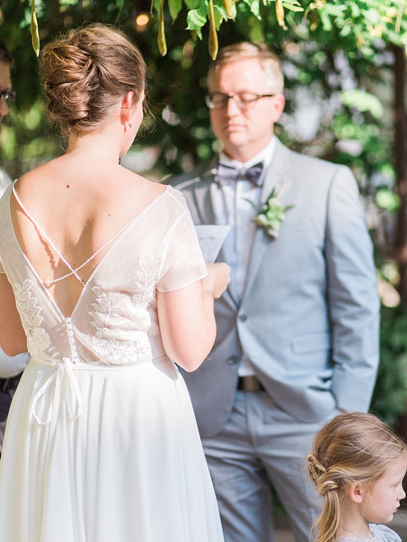 Garden Wedding, Intimate Wedding, Vow Renewal, Garden Party, Oklahoma City Wedding, Midwest Wedding, Oklahoma Wedding Photographer, Texas Wedding Photographer | Callie Manion Photography | www.calliemanionphotography.com