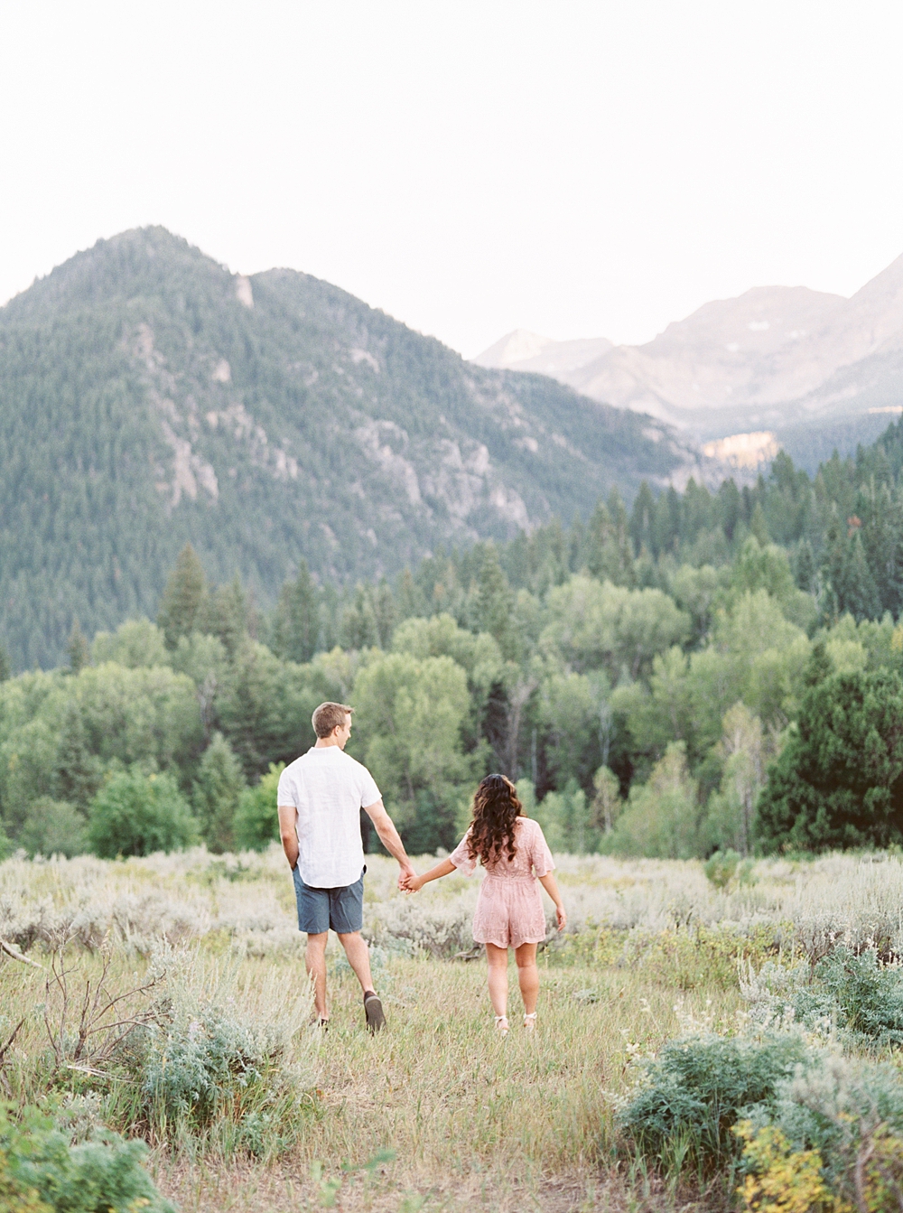 Tibble Fork Reservoir Canoe Engagement Session | Utah SLC Vail Colorado Wedding Photographer | Callie Manion Photography | www.calliemanionphotography.com