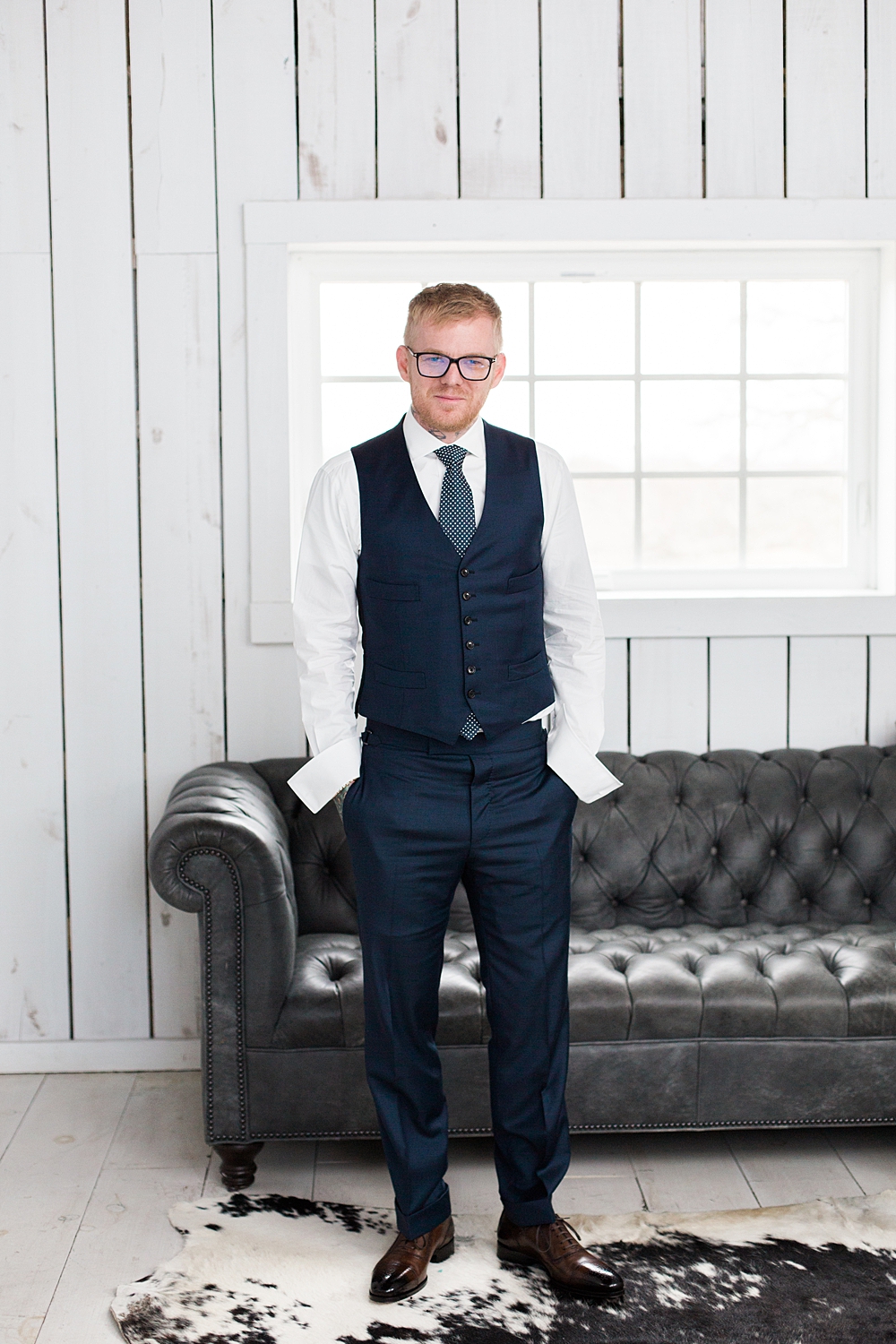 Dallas/Fort Worth Fine Art Film Wedding Photographer, The White Sparrow Barn Wedding, New Years Eve Wedding, Winter Wedding | Callie Manion Photography | www.calliemanionphotography.com