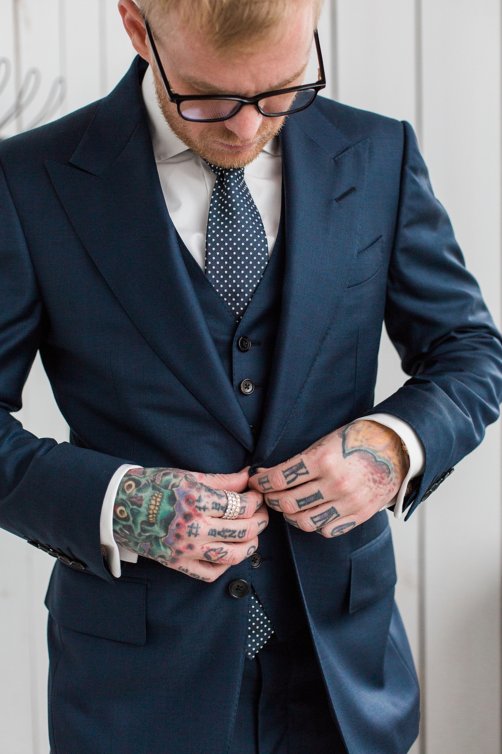 Dallas/Fort Worth Fine Art Film Wedding Photographer, The White Sparrow Barn Wedding, New Years Eve Wedding, Winter Wedding | Callie Manion Photography | www.calliemanionphotography.com