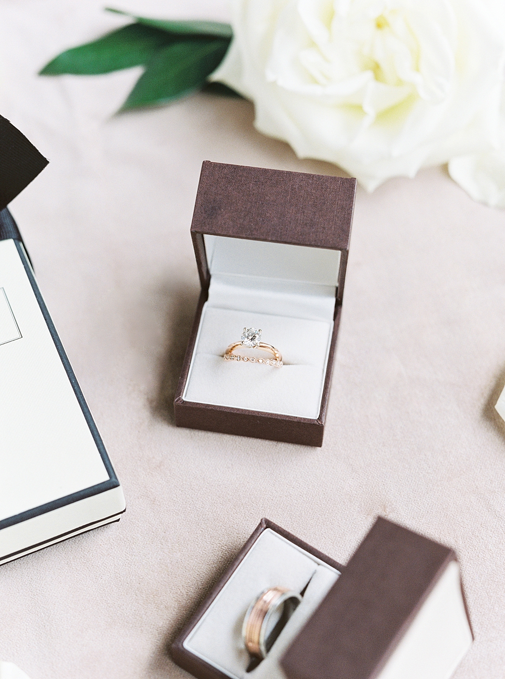 Beautiful Fine Art Bride & Groom Wedding by Film Wedding Photographer Callie Manion Photography