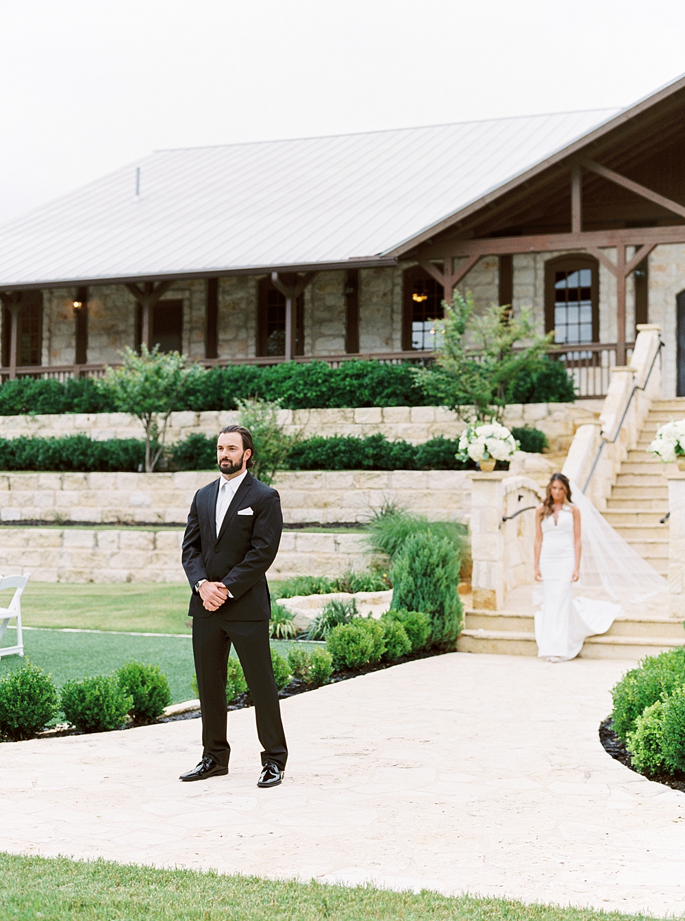 Beautiful Fine Art Bride & Groom Wedding by Film Wedding Photographer Callie Manion Photography