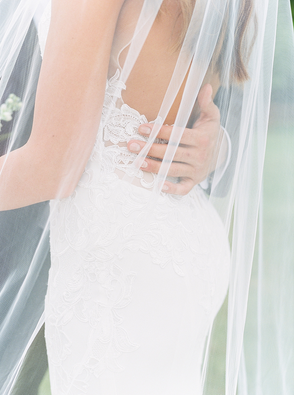 Beautiful Fine Art Bride & Groom Wedding by Film Wedding Photographer Callie Manion Photography