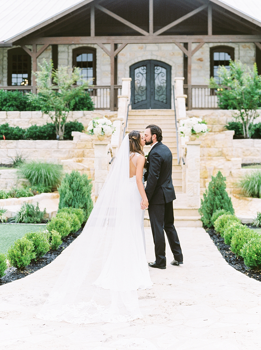 Beautiful Fine Art Bride & Groom Wedding by Film Wedding Photographer Callie Manion Photography