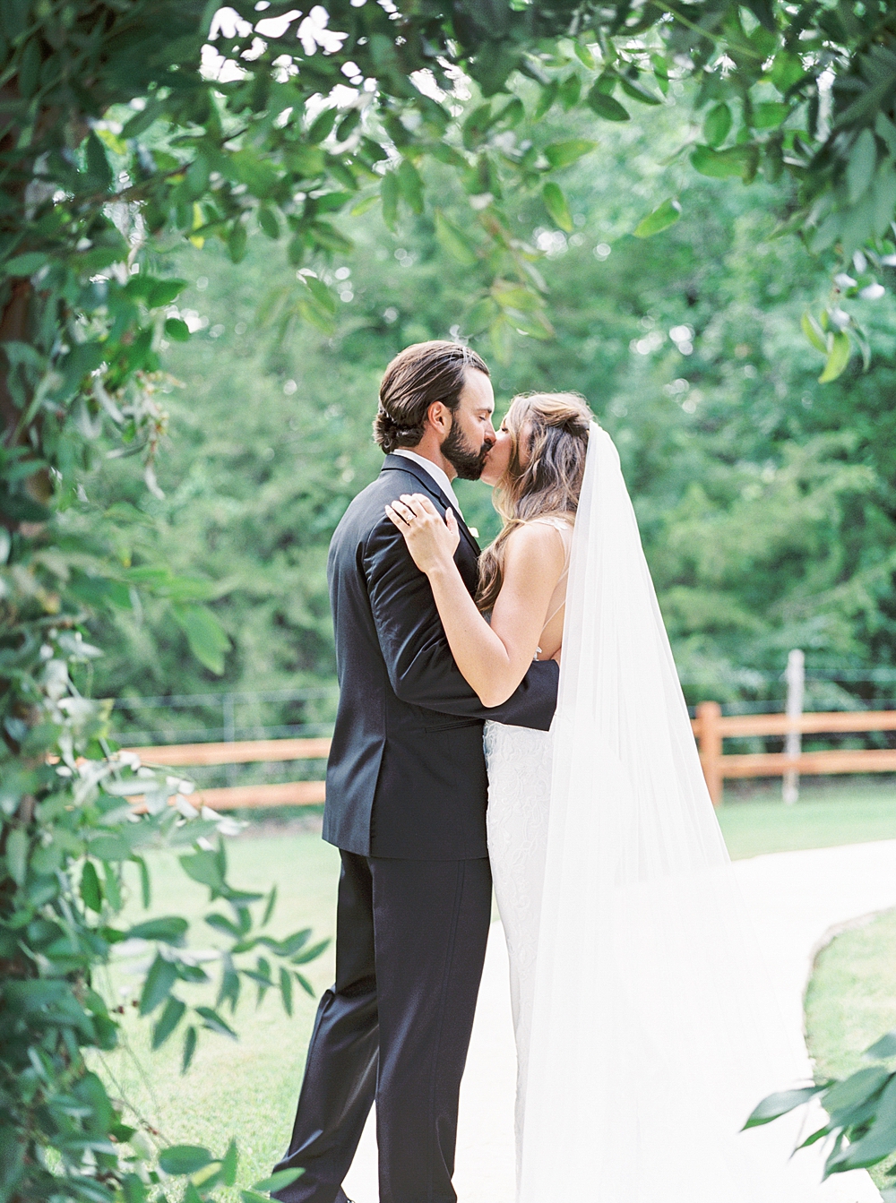 Beautiful Fine Art Bride & Groom Wedding by Film Wedding Photographer Callie Manion Photography