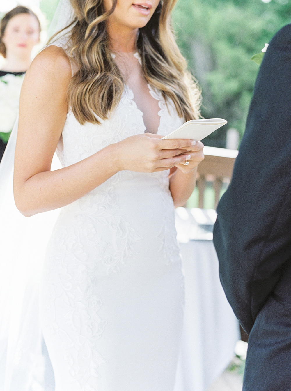Beautiful Fine Art Bride & Groom Wedding by Film Wedding Photographer Callie Manion Photography