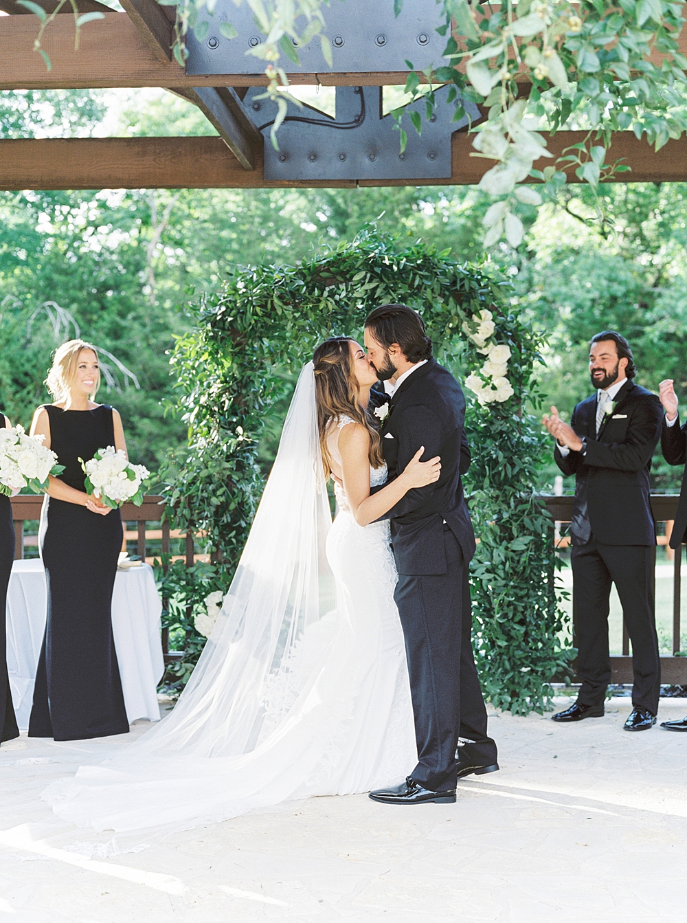 Beautiful Fine Art Bride & Groom Wedding by Film Wedding Photographer Callie Manion Photography