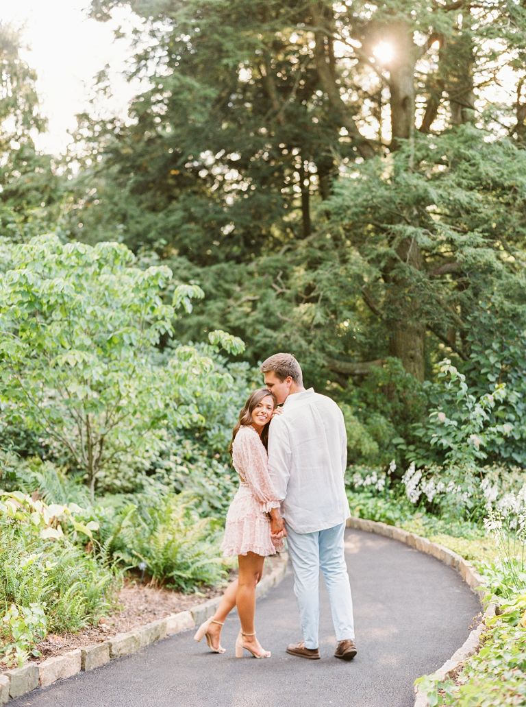 Summer Engagement Photos At Longwood Gardens Philadelphia