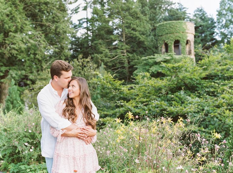 Summer Engagement Photos At Longwood Gardens Philadelphia