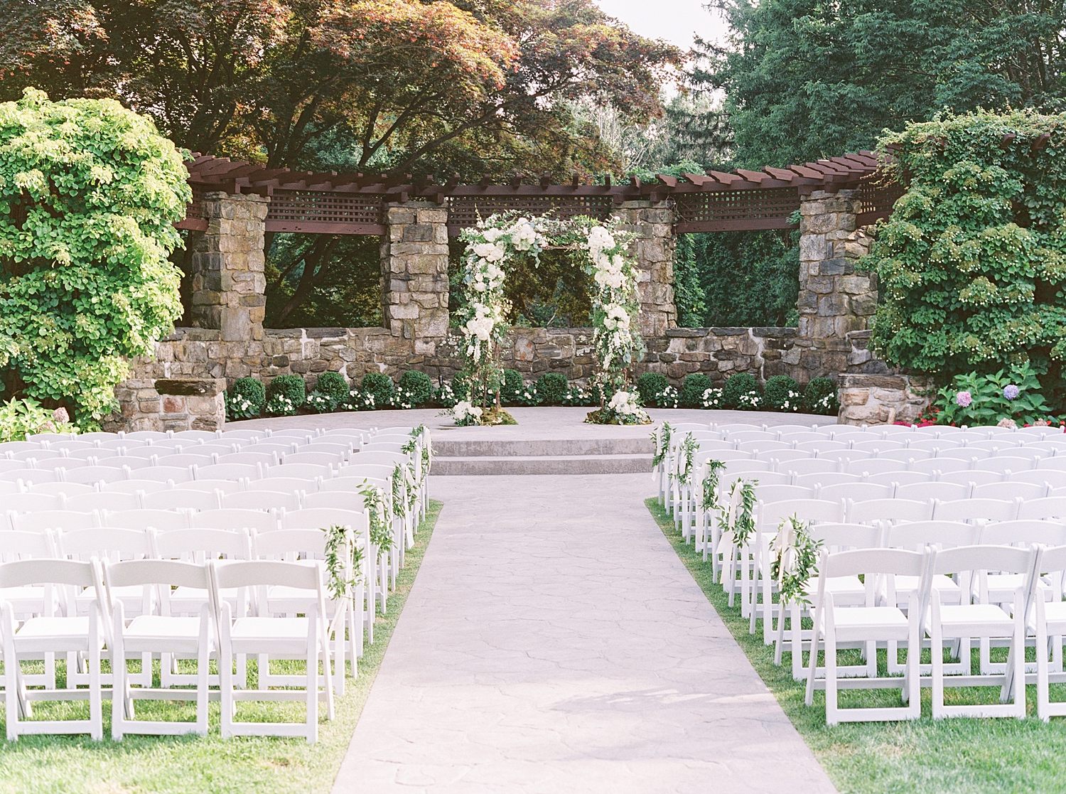 Le Chateau New York Film Wedding Photographer, Summer Garden Wedding, Callie Manion Photography, Philadelphia Wedding Photographer