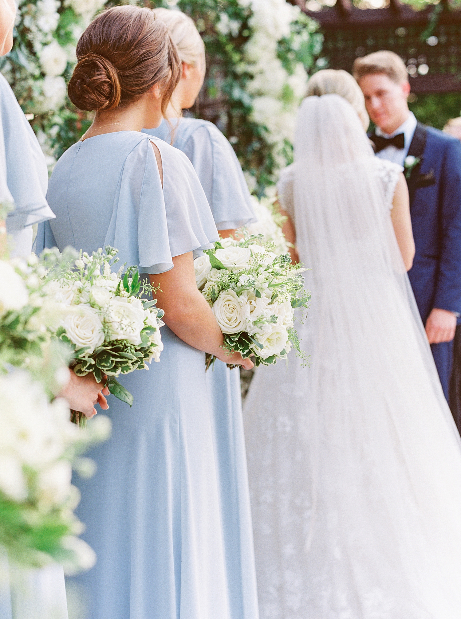 Le Chateau New York Film Wedding Photographer, Summer Garden Wedding, Callie Manion Photography, Philadelphia Wedding Photographer