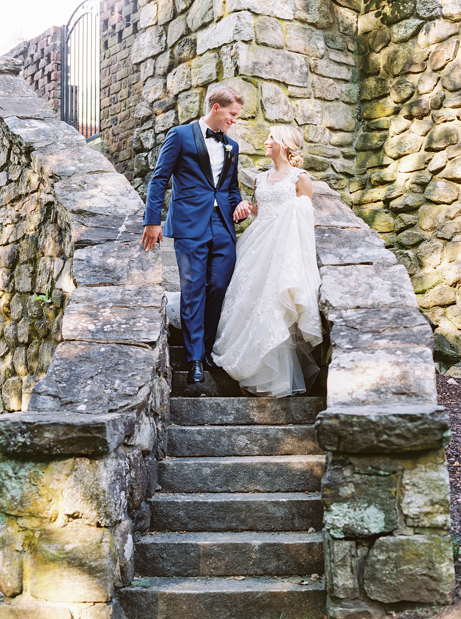 Le Chateau New York Film Wedding Photographer, Summer Garden Wedding, Callie Manion Photography, Philadelphia Wedding Photographer