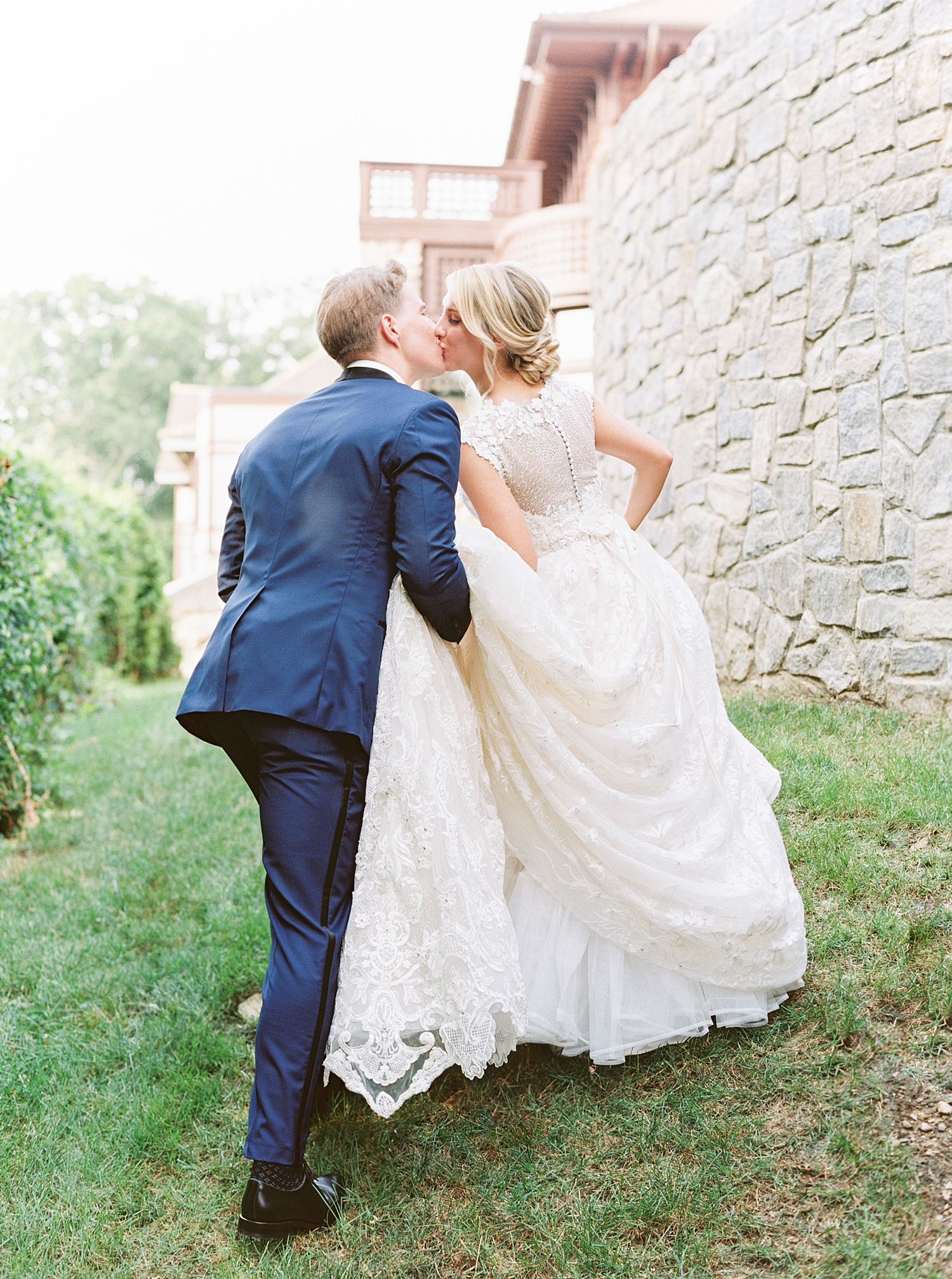 Le Chateau New York Film Wedding Photographer, Summer Garden Wedding, Callie Manion Photography, Philadelphia Wedding Photographer