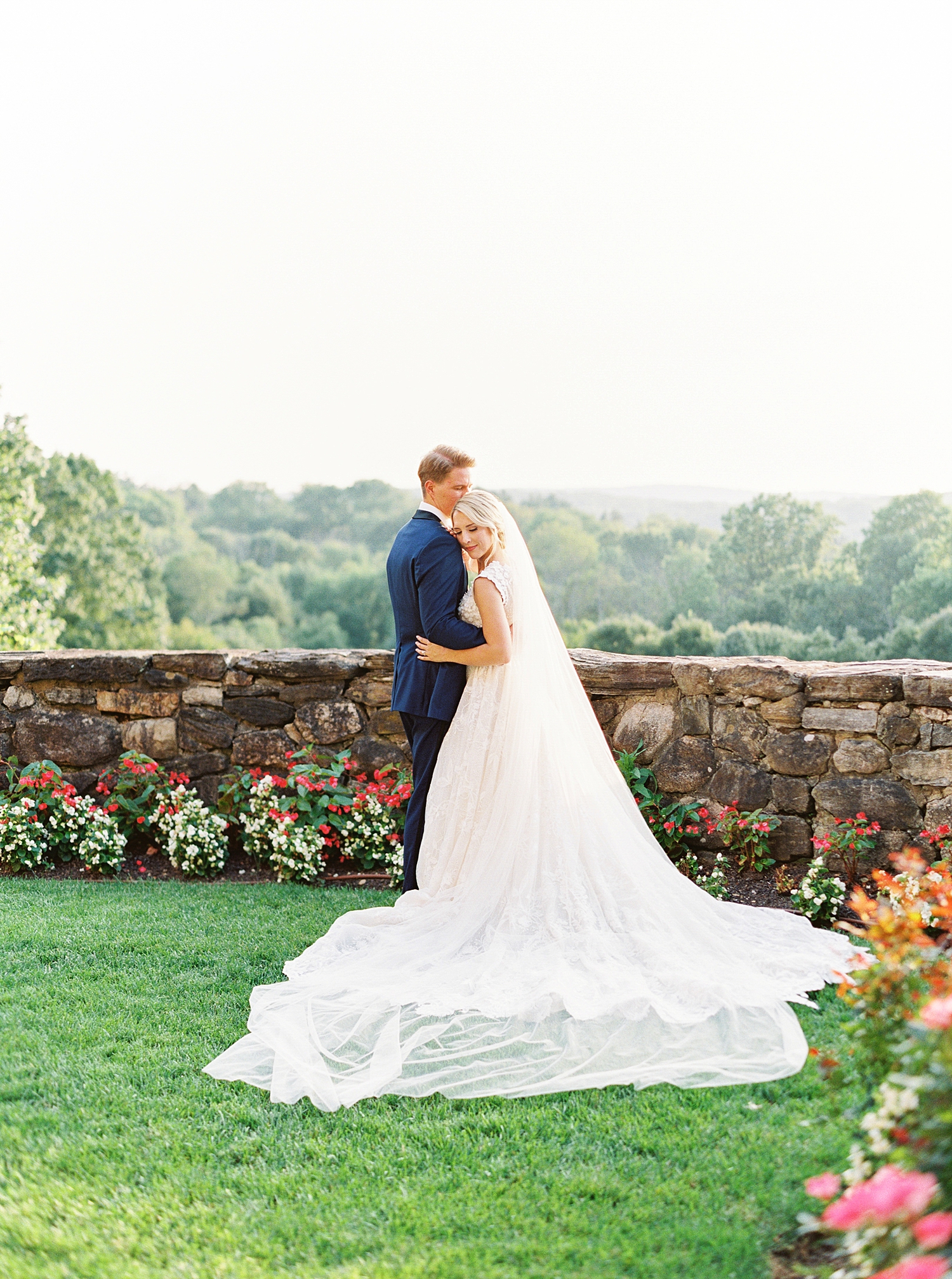 Le Chateau New York Film Wedding Photographer, Summer Garden Wedding, Callie Manion Photography, Philadelphia Wedding Photographer