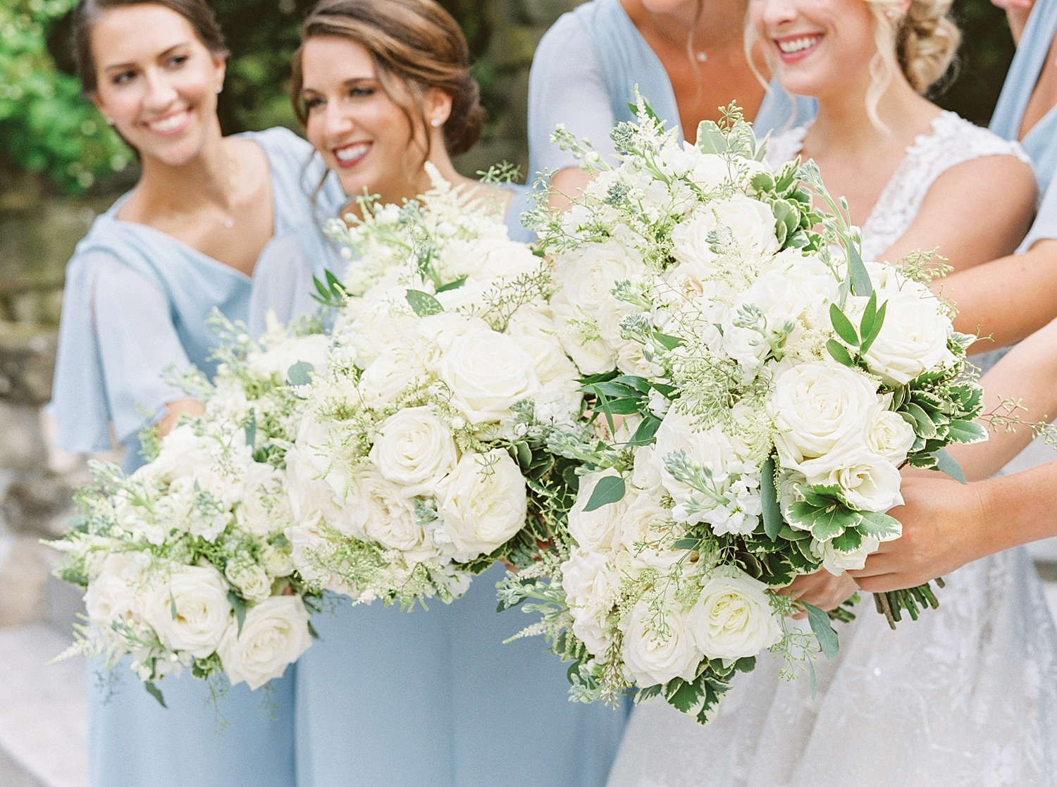 Le Chateau New York Film Wedding Photographer, Summer Garden Wedding, Callie Manion Photography, Philadelphia Wedding Photographer