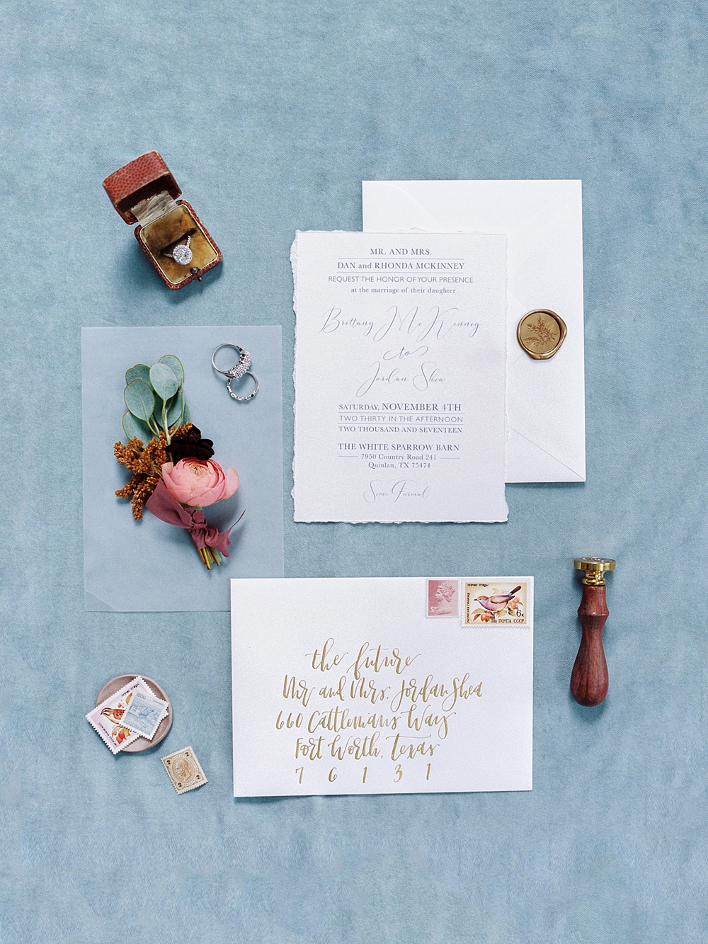 Fall Wedding at The White Sparrow Barn in Dallas, Texas » Callie Manion ...